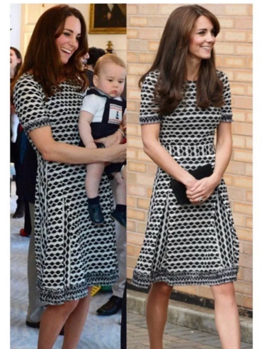 Tory Burch Paulina Lacey Dotted Dress New Size 8